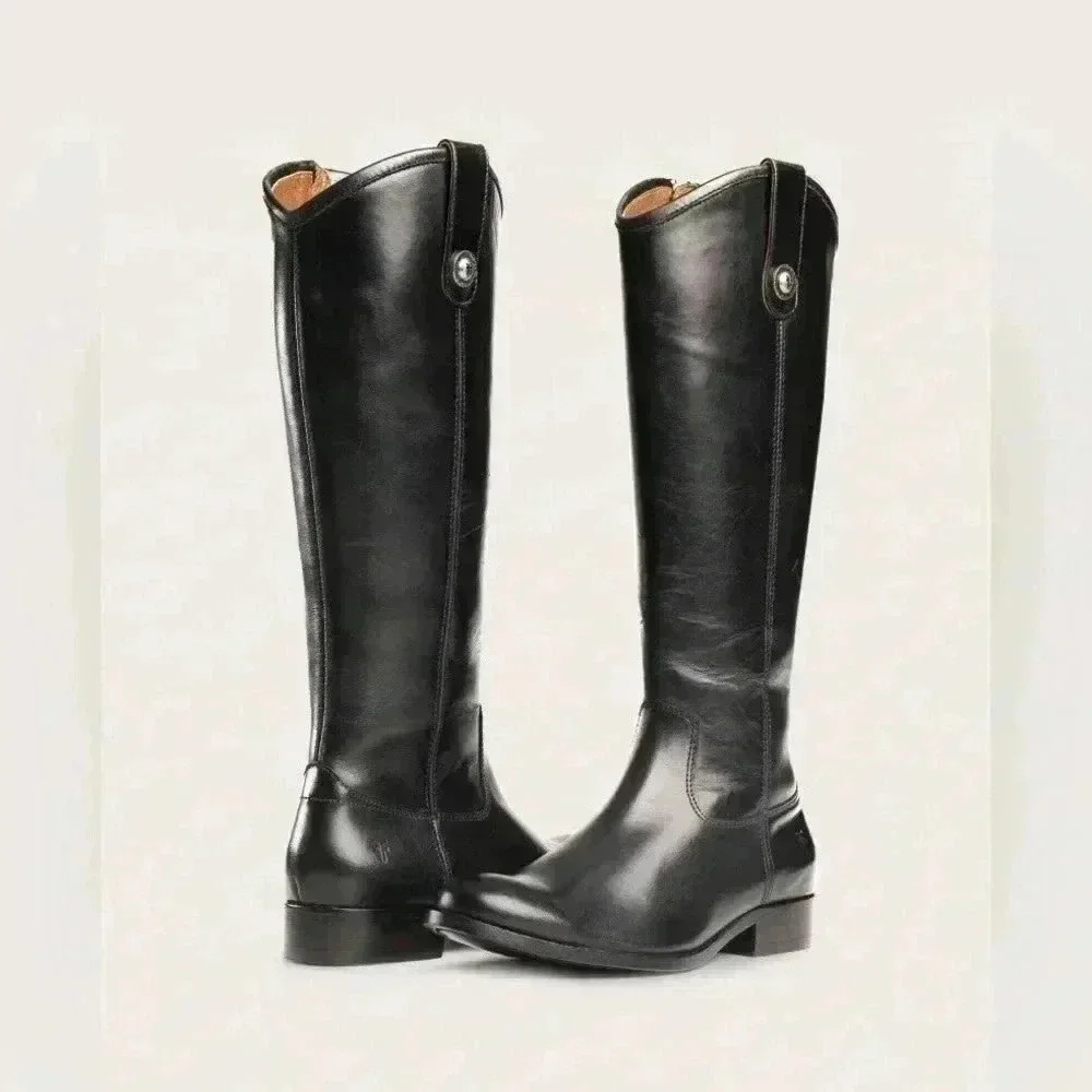 FRYE MELISSA‎ BUTTON INSIDE ZIP